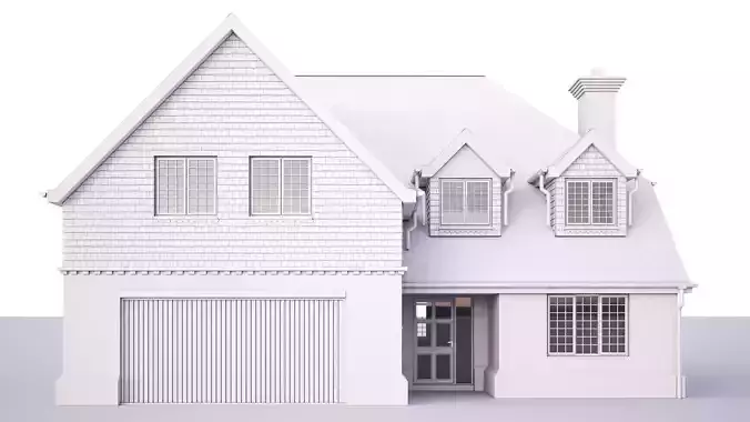 British House Heatherlea P4 3D model