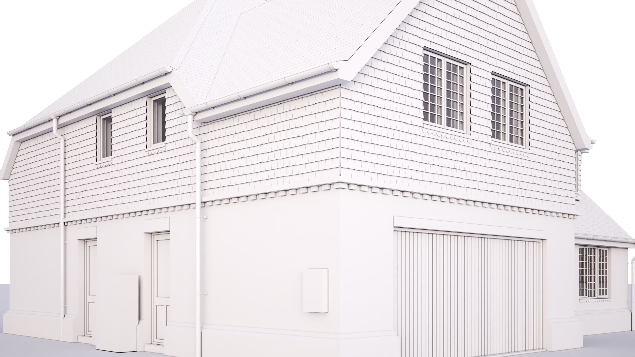 British House Heatherlea P4 3D model_1