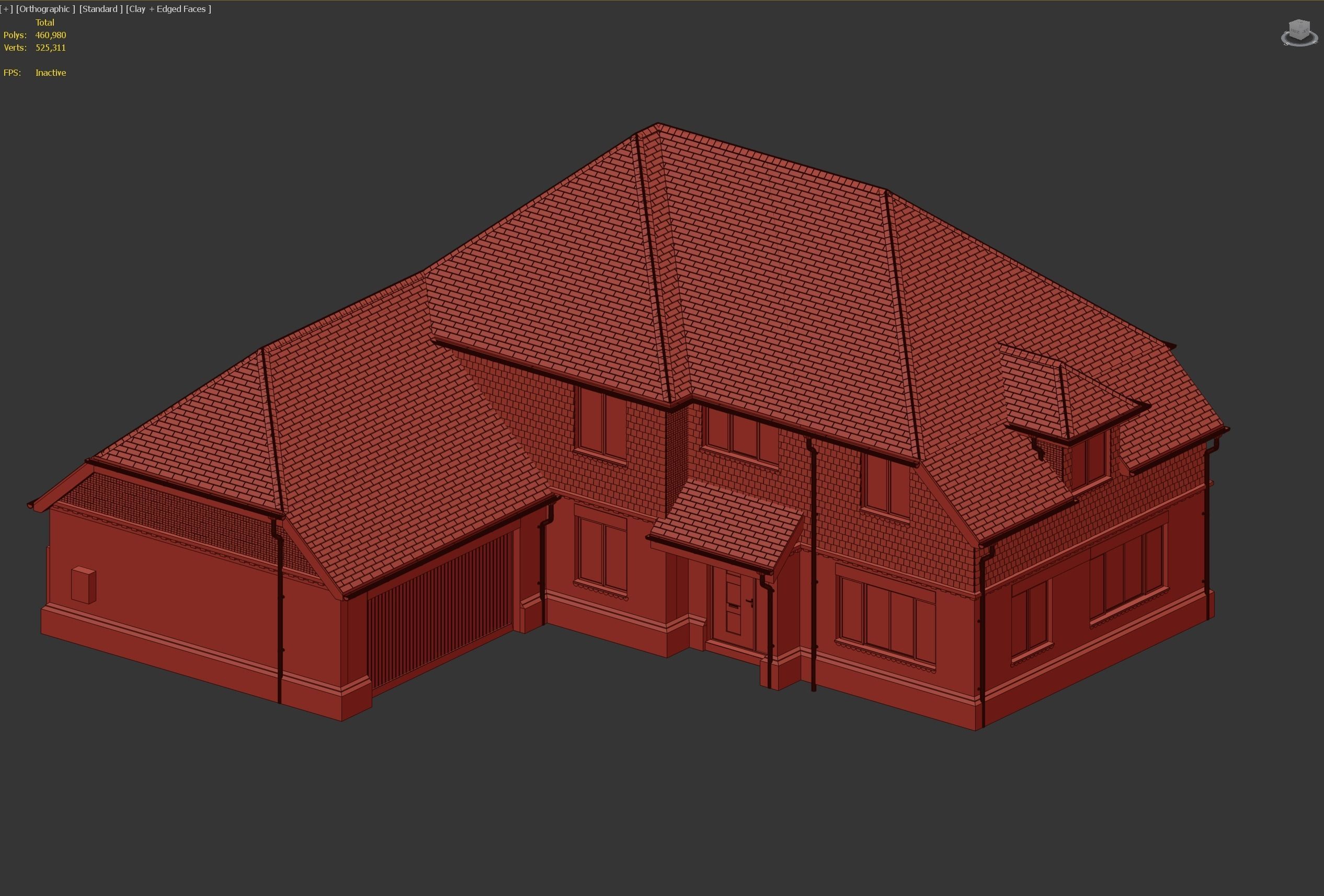 British House Heatherlea P1 3D model_7