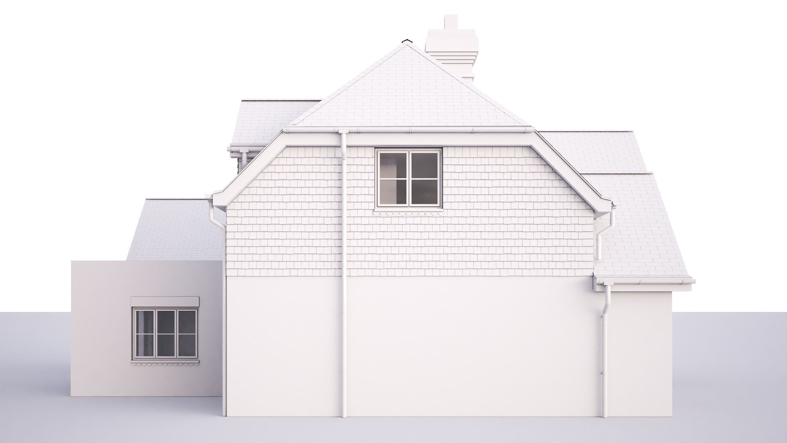 British House Heatherlea P1 3D model_4