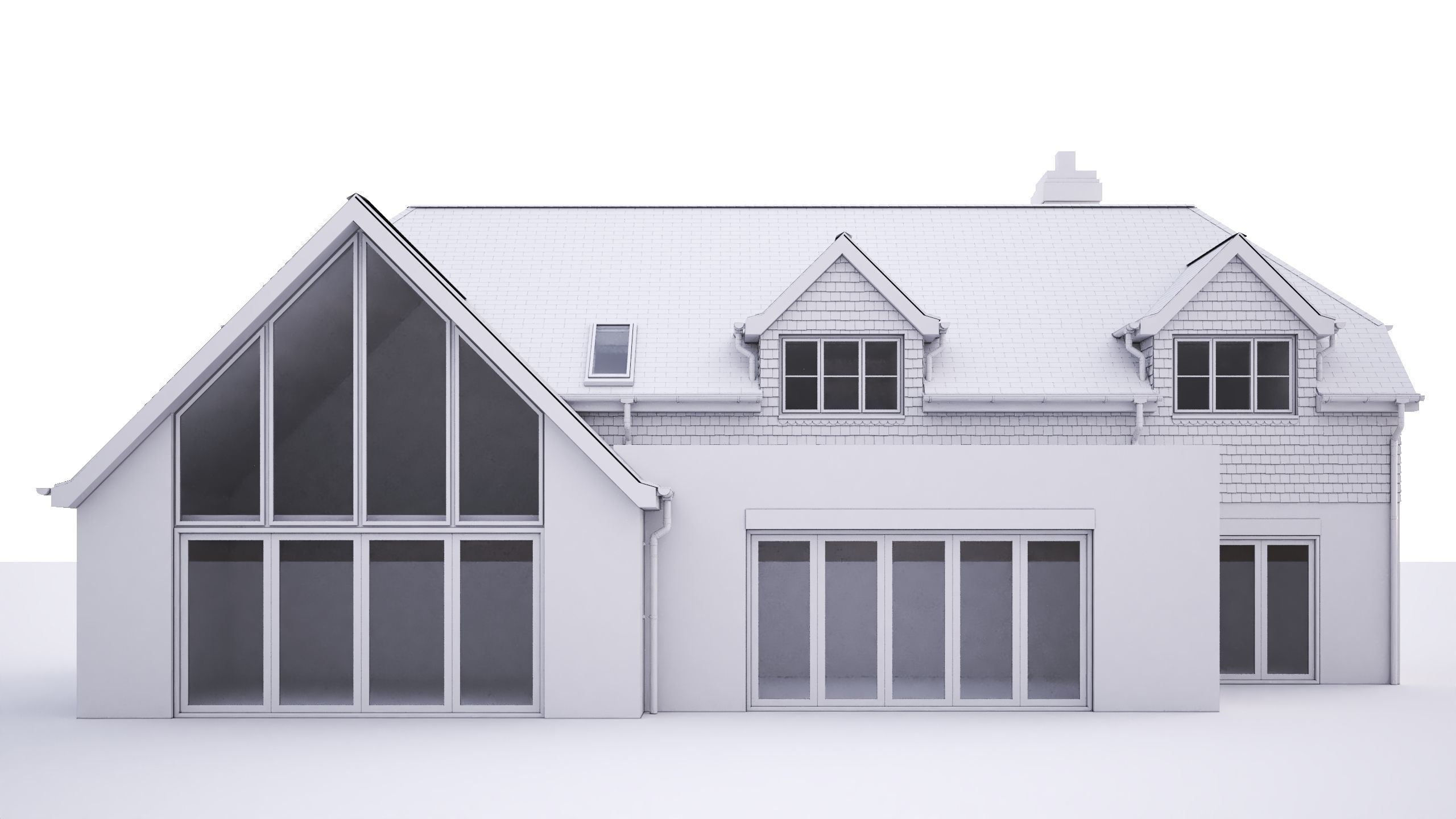 British House Heatherlea P1 3D model_3