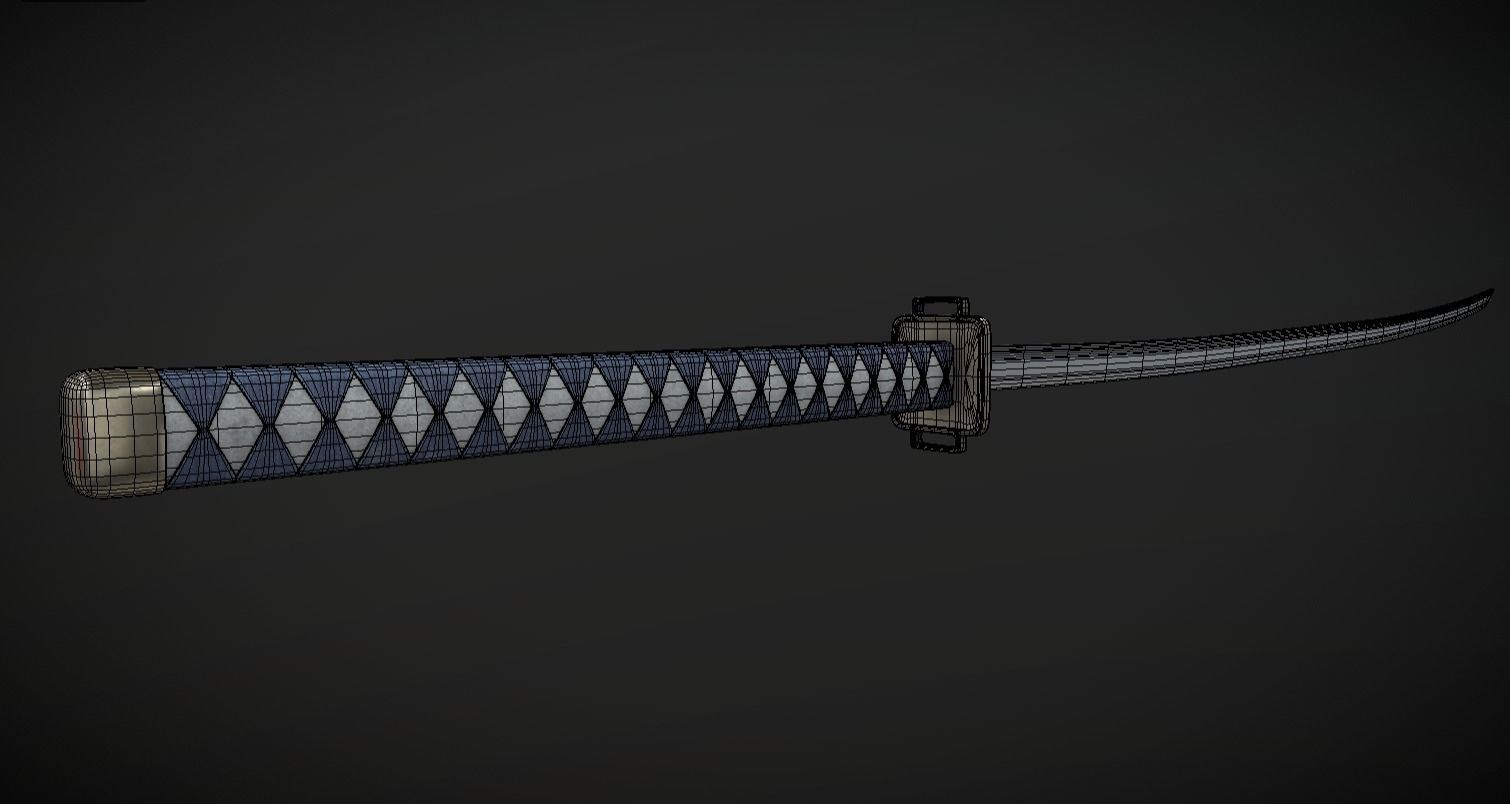 sephiroth katana 3D model_4