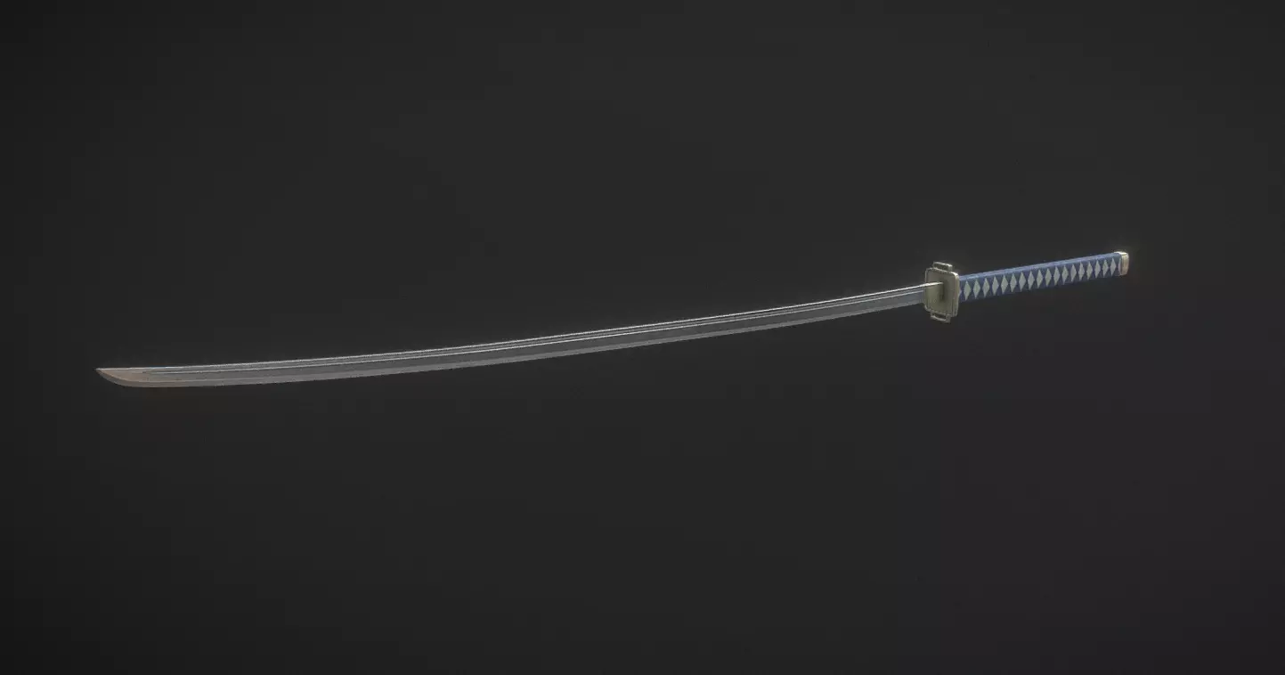 sephiroth katana 3D model_0