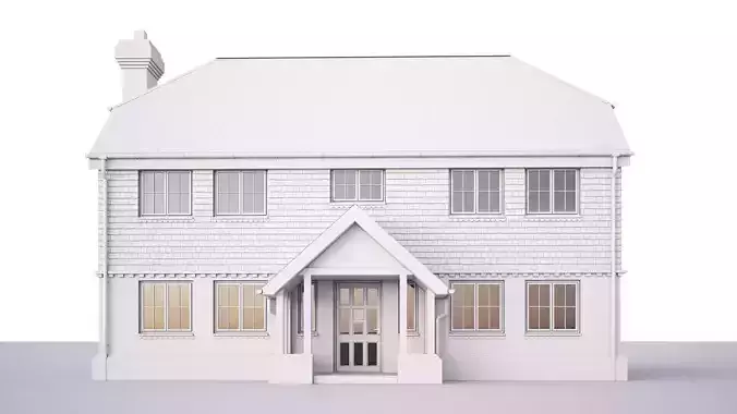 British House Heatherlea P6 3D model