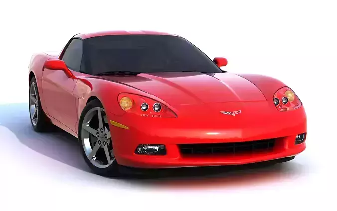 2005 Chevrolet Corvette C6 3D model