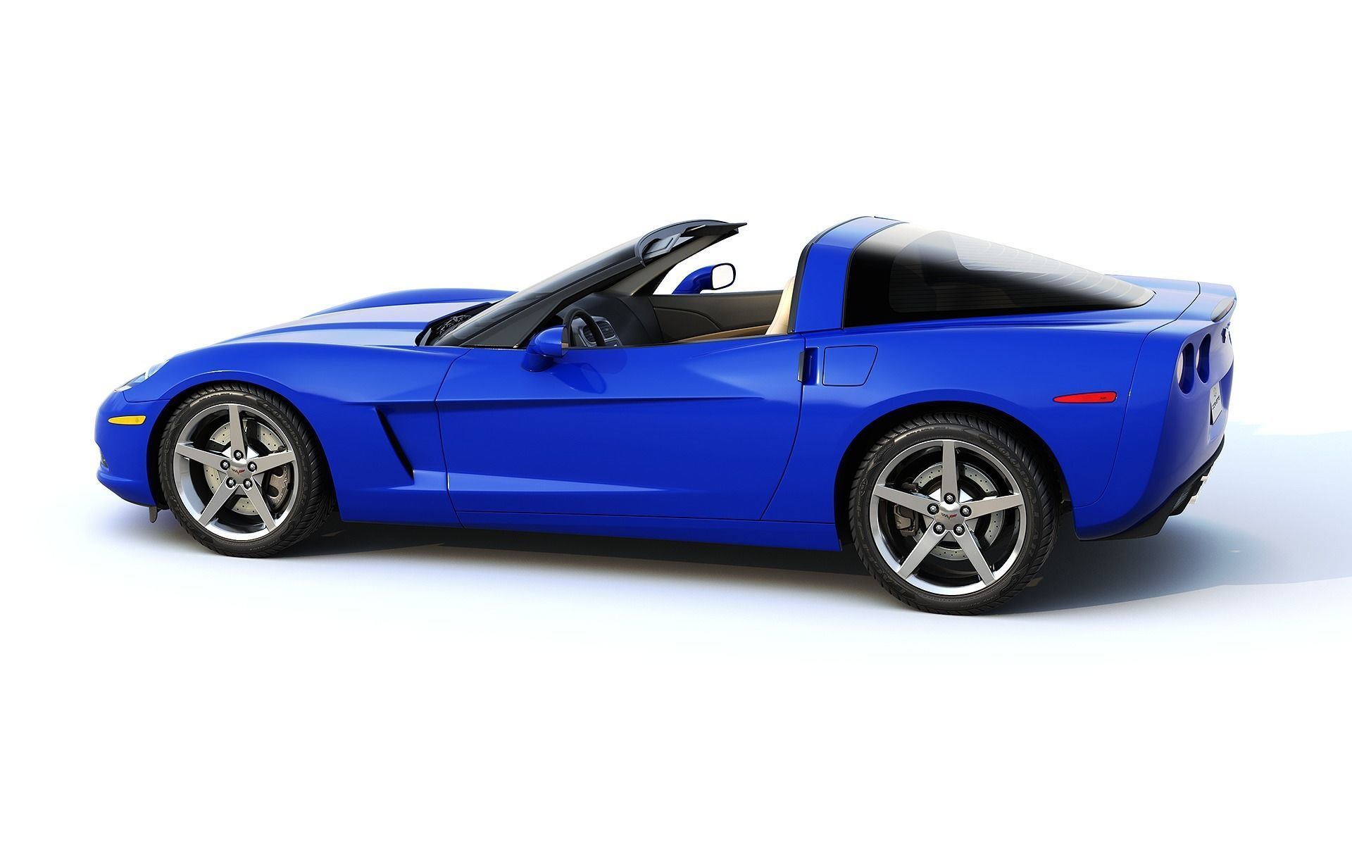 2005 Chevrolet Corvette C6 3D model_4