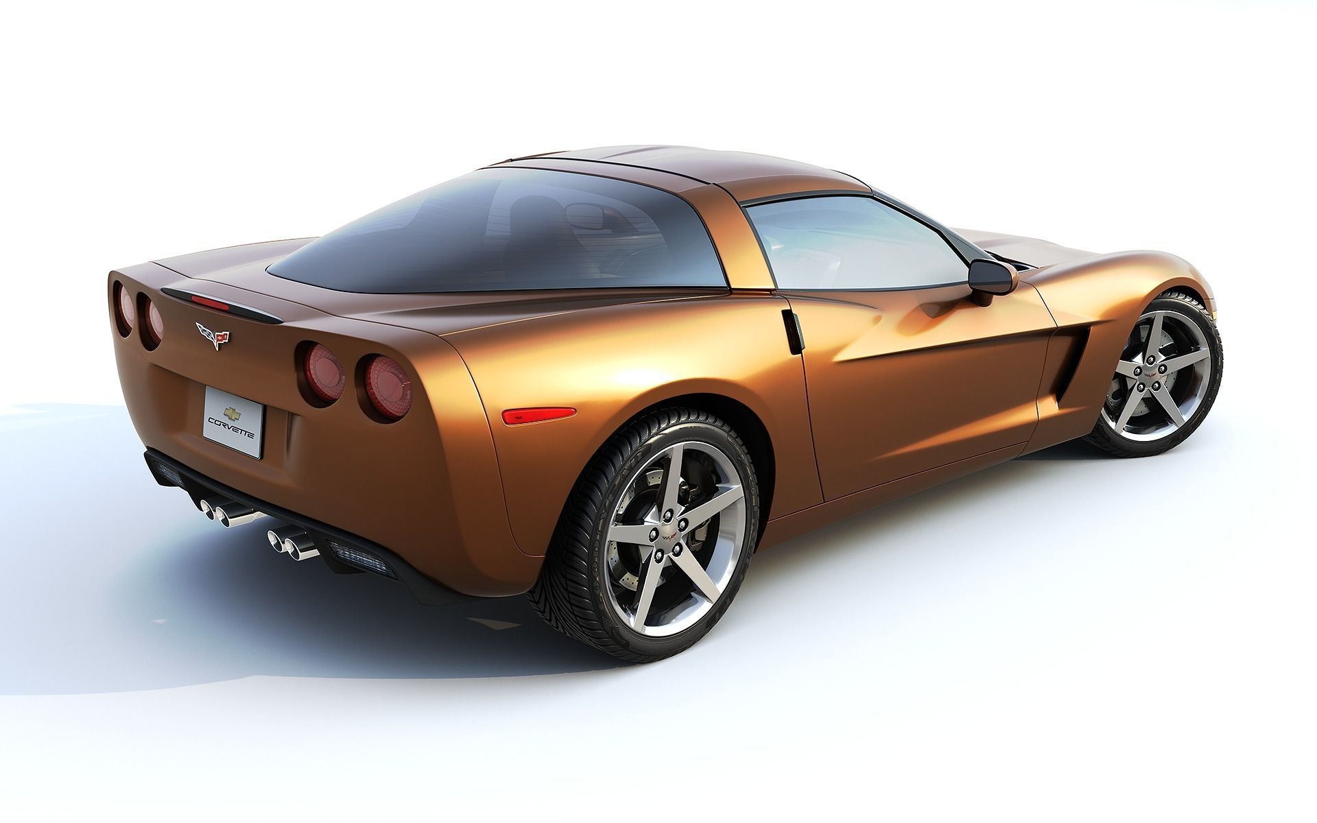 2005 Chevrolet Corvette C6 3D model_2