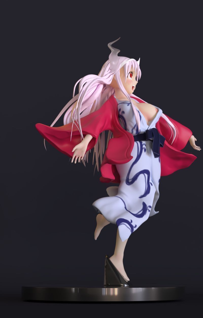 Yuna Yugari 3D print model_2
