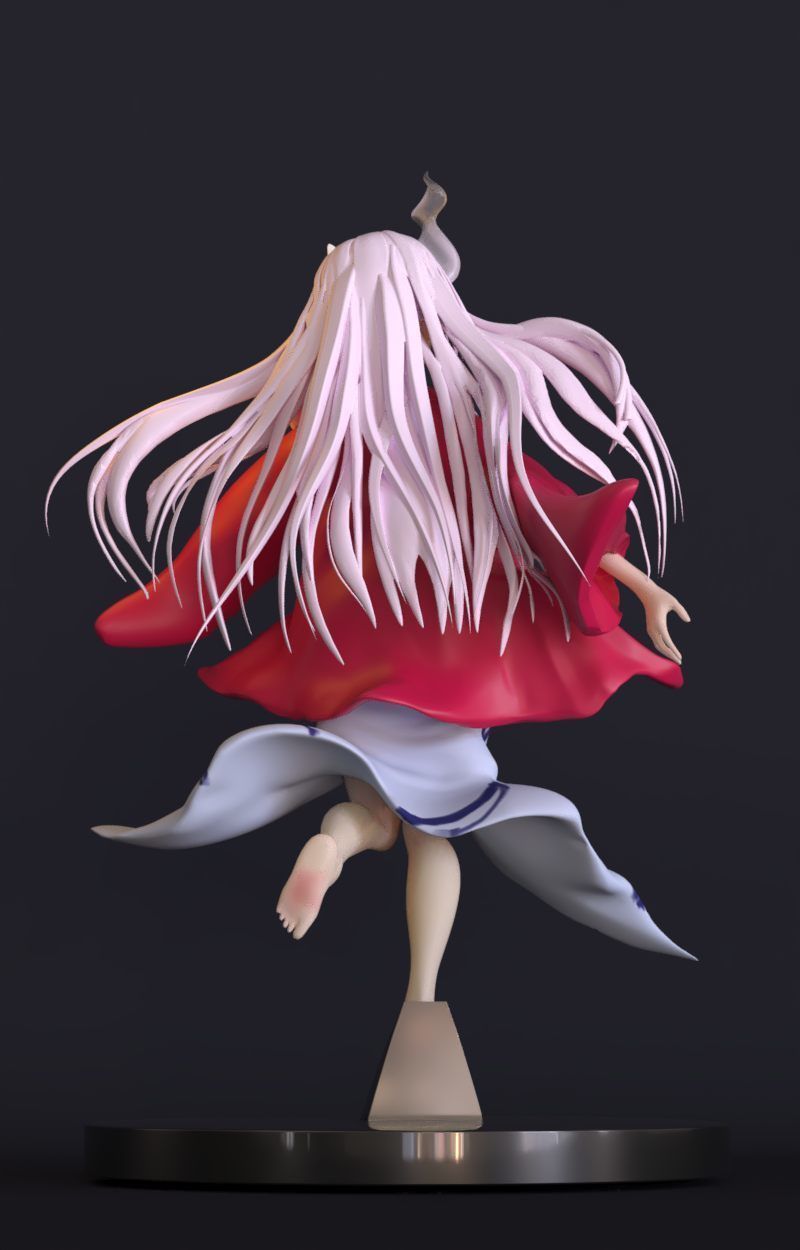 Yuna Yugari 3D print model_3