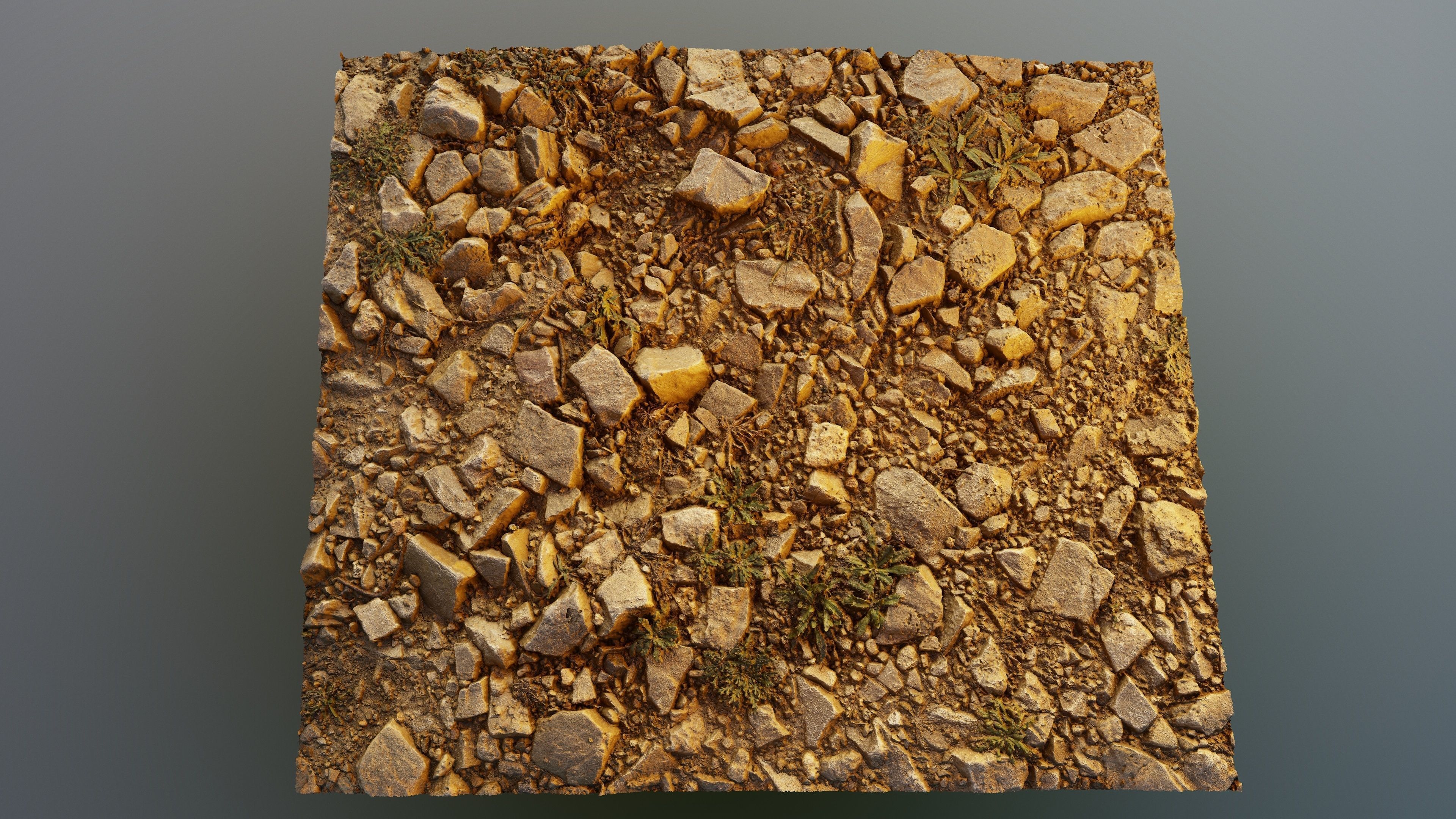 scanground10rocks 3D model_1
