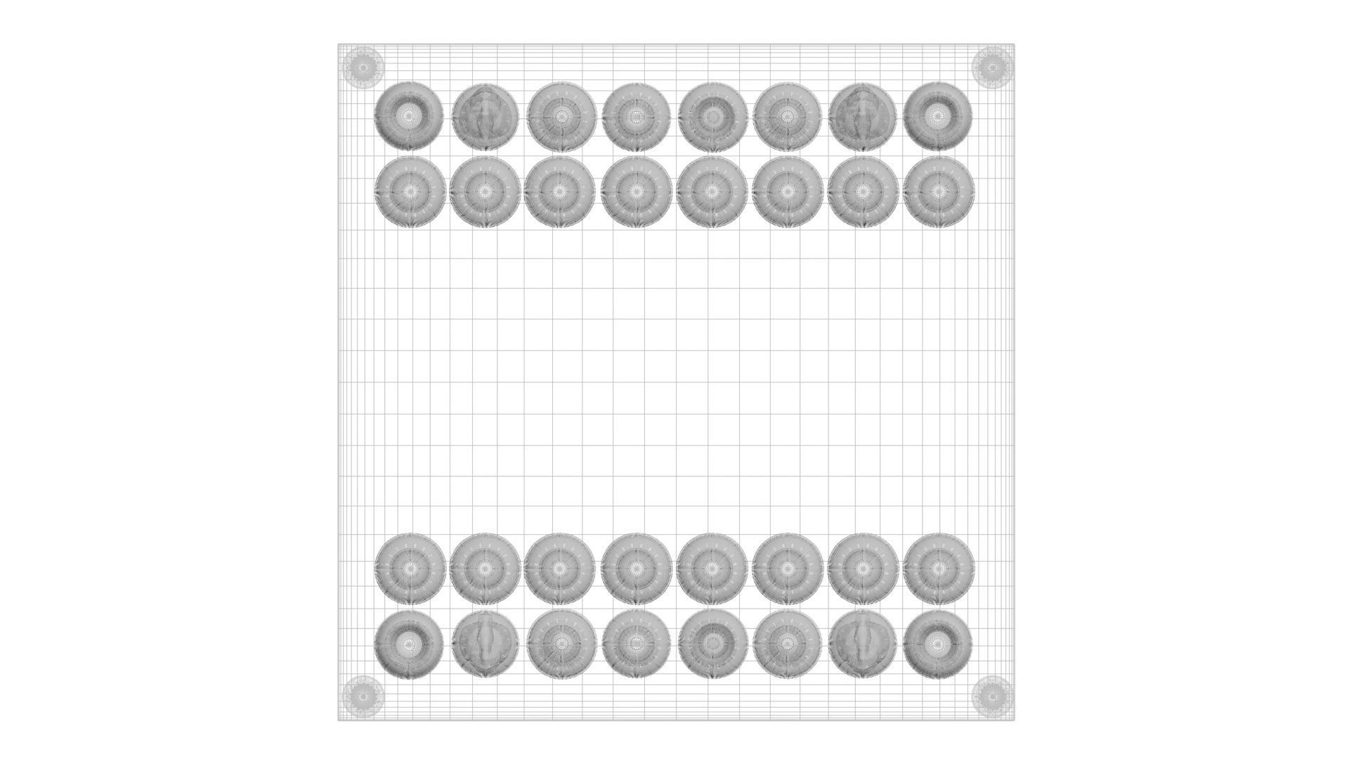 Glass Chess Figures On Glass Chess Board 3D model_21