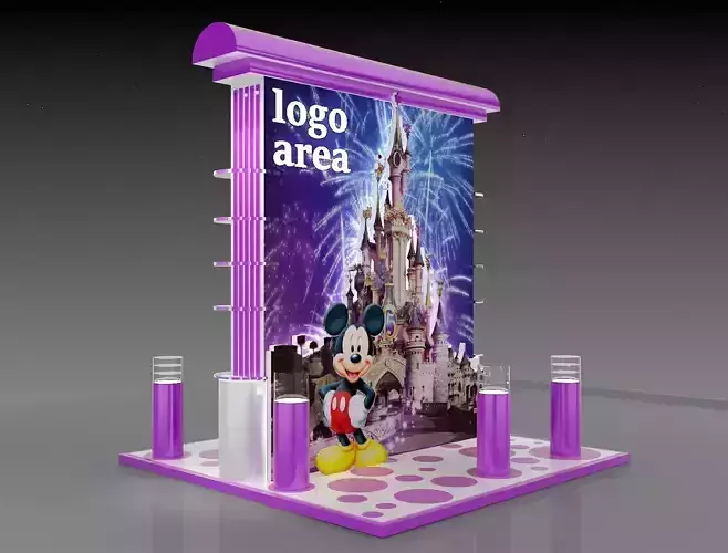 Exhibitions Kiosk Partition Booth advertising Stand Design