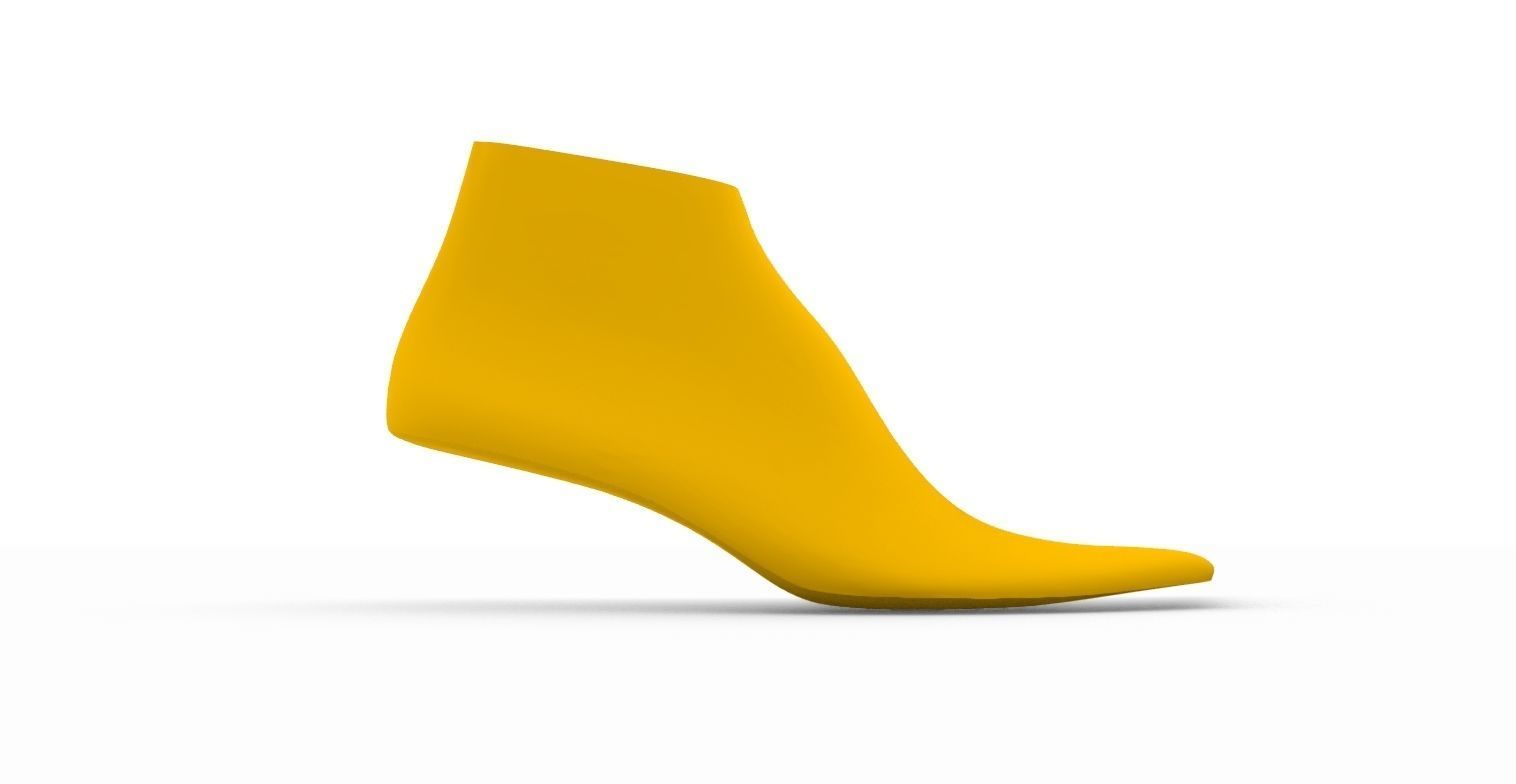 Female Shoe Last 3D print model_1