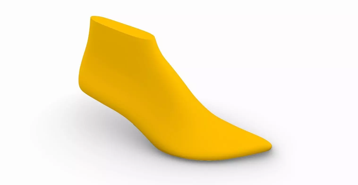 Female Shoe Last 3D print model_0