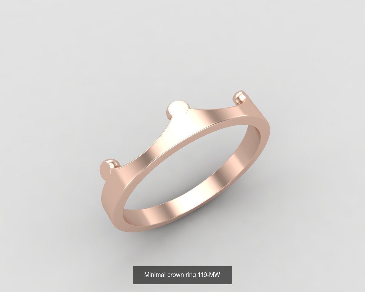 lightweight minimal rings 3D Model Collection_2