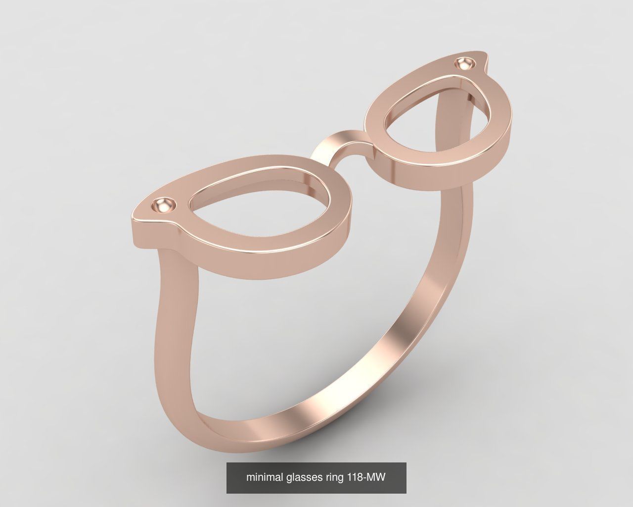 lightweight minimal rings 3D Model Collection_3