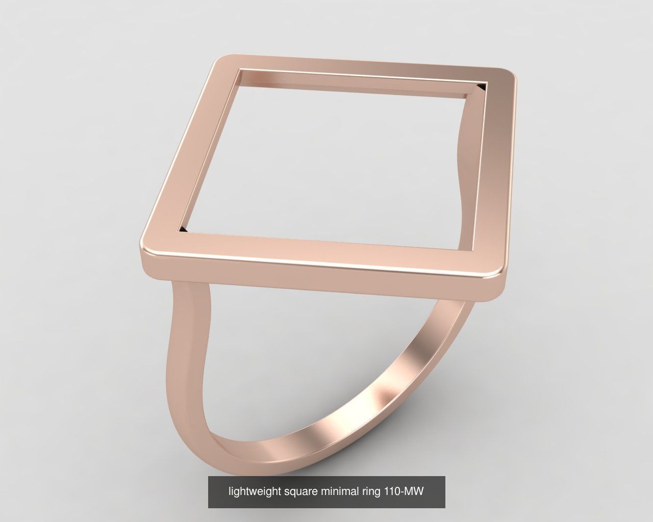 lightweight minimal rings 3D Model Collection_10