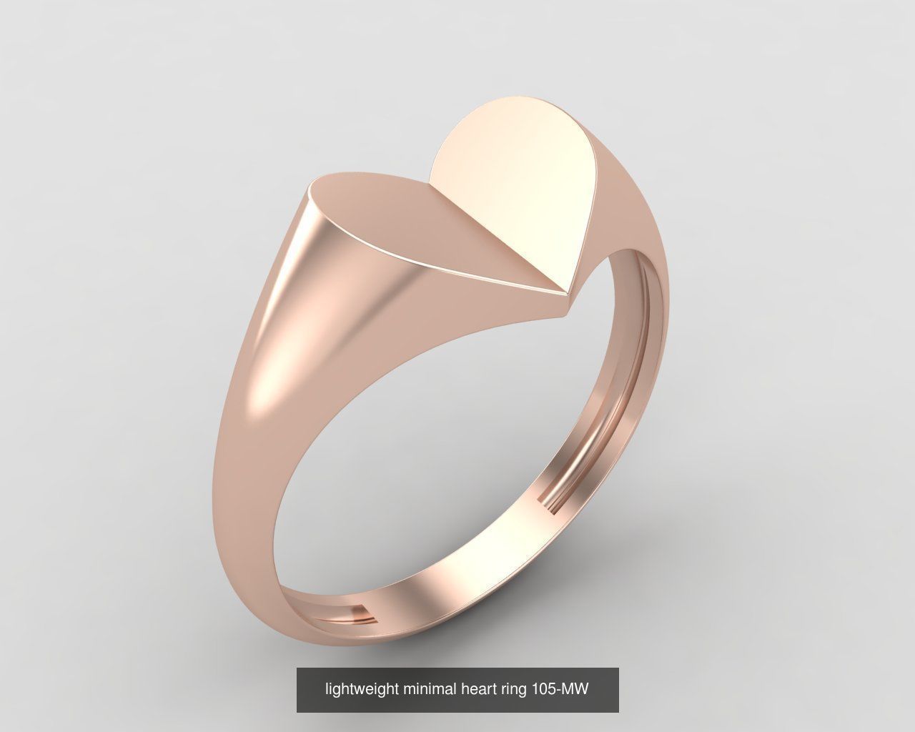 lightweight minimal rings 3D Model Collection_6