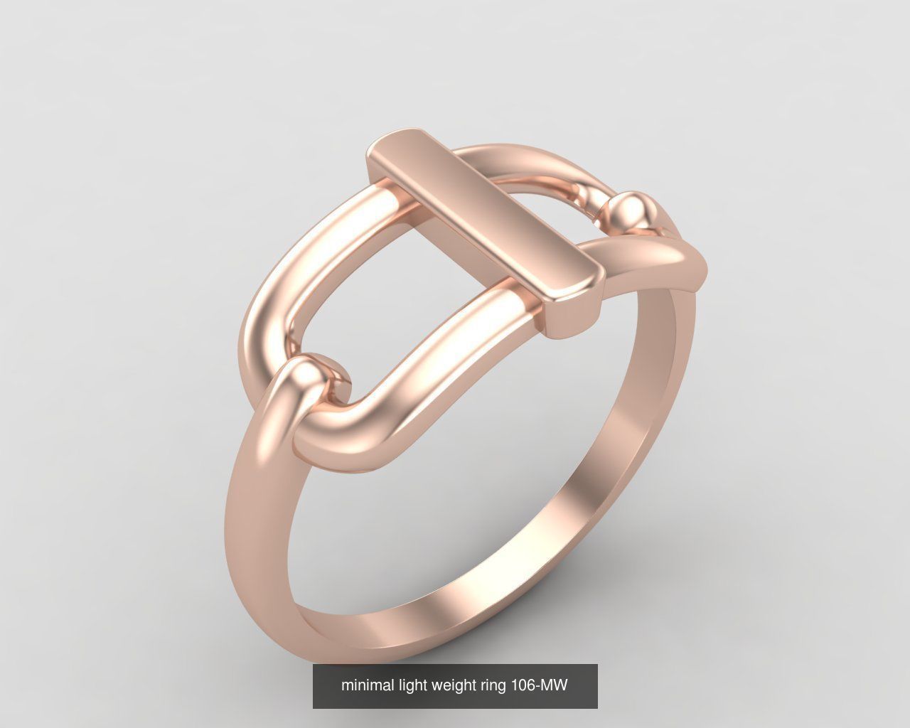 lightweight minimal rings 3D Model Collection_5