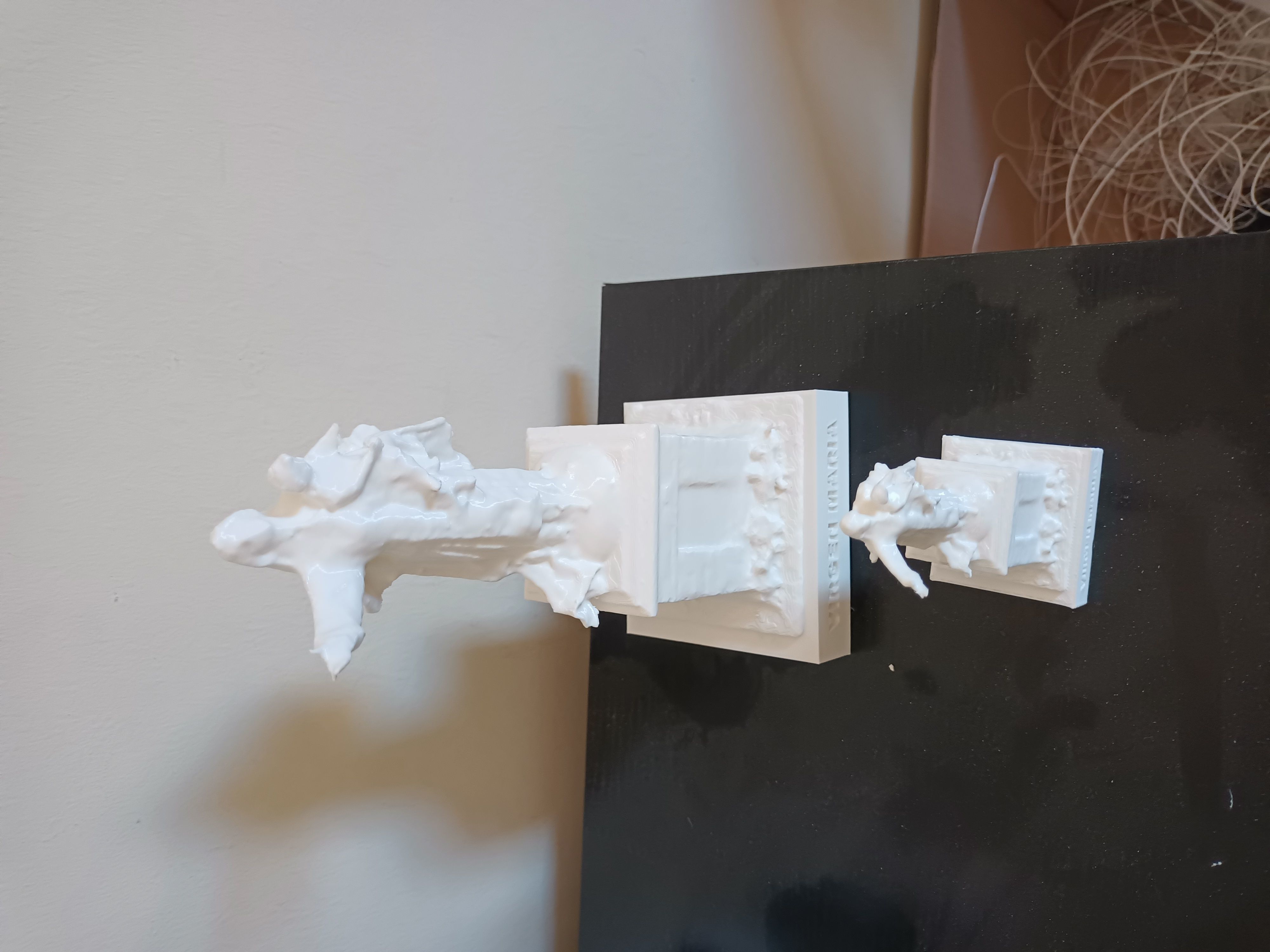 Escultura 3D Virgen Maria ubicado en cerro la virgen Chile 3D print model_4