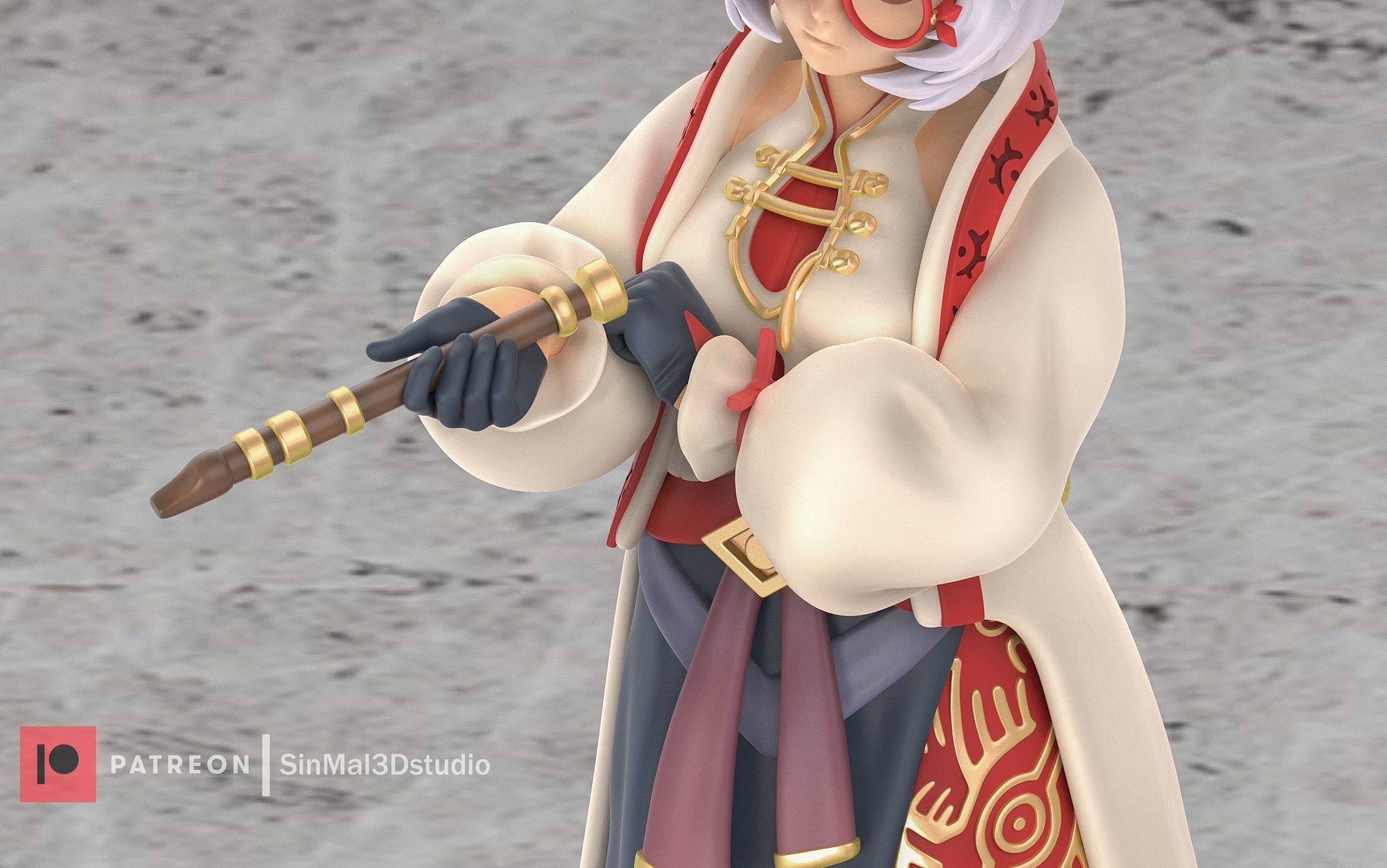  Zelda tears of the kingdom Purah 3D print model 3D print model_6