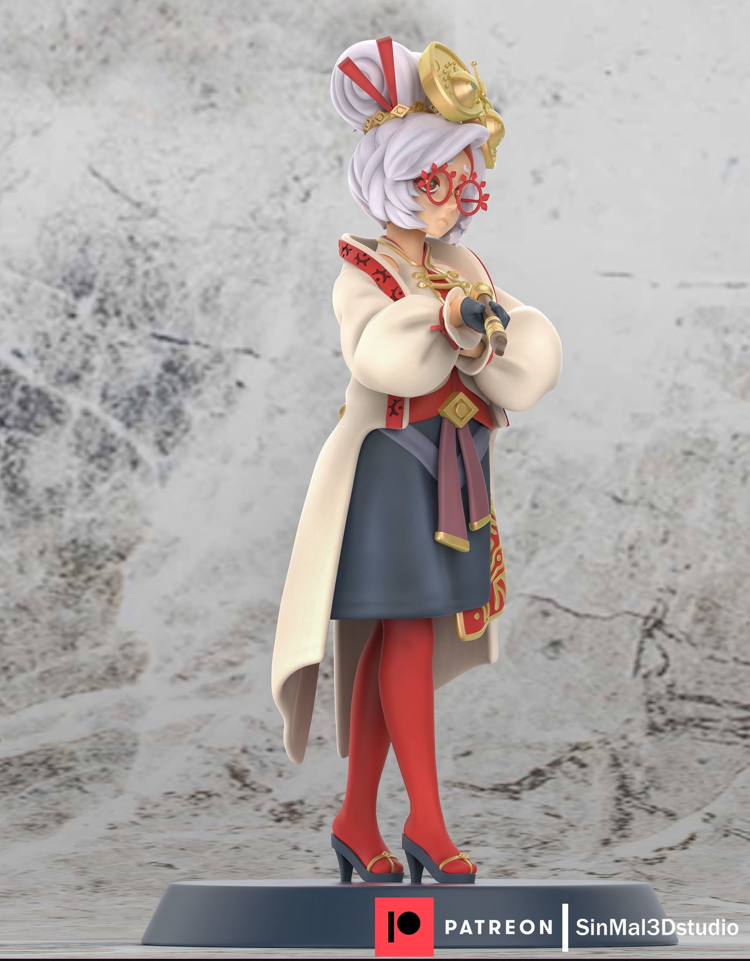  Zelda tears of the kingdom Purah 3D print model 3D print model_4