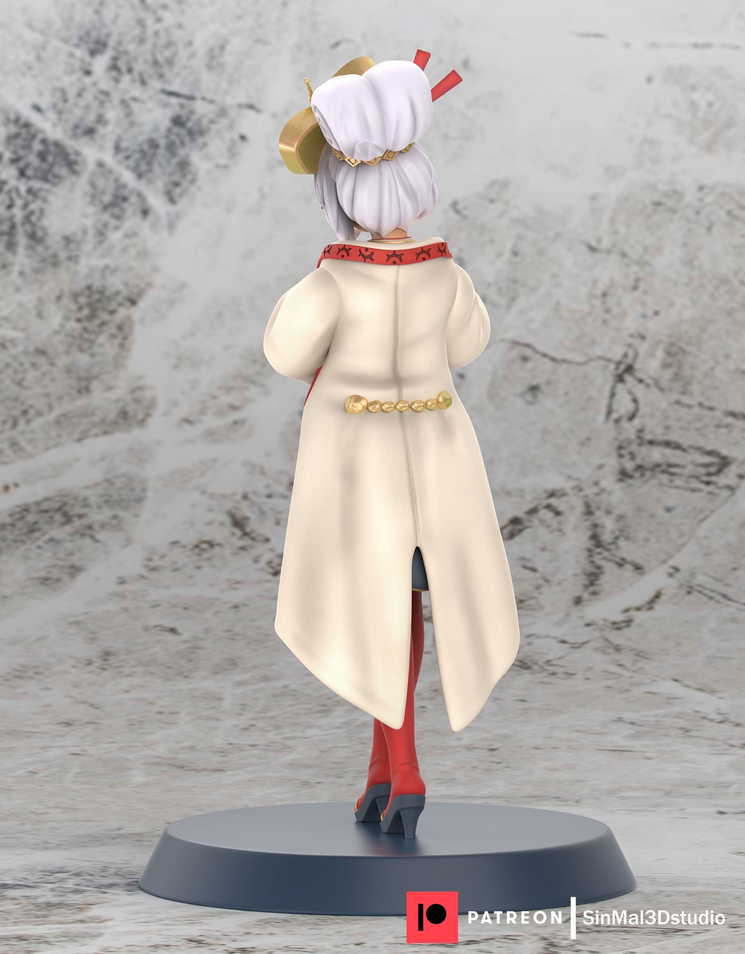  Zelda tears of the kingdom Purah 3D print model 3D print model_5