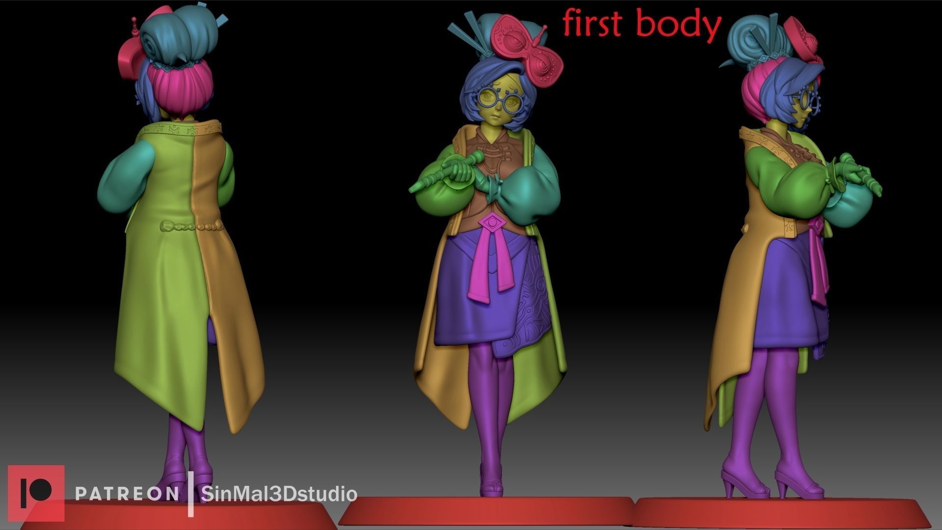  Zelda tears of the kingdom Purah 3D print model 3D print model_8