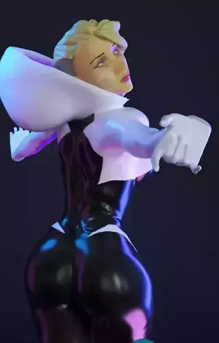 Gwen Stacy as Ghost Spider