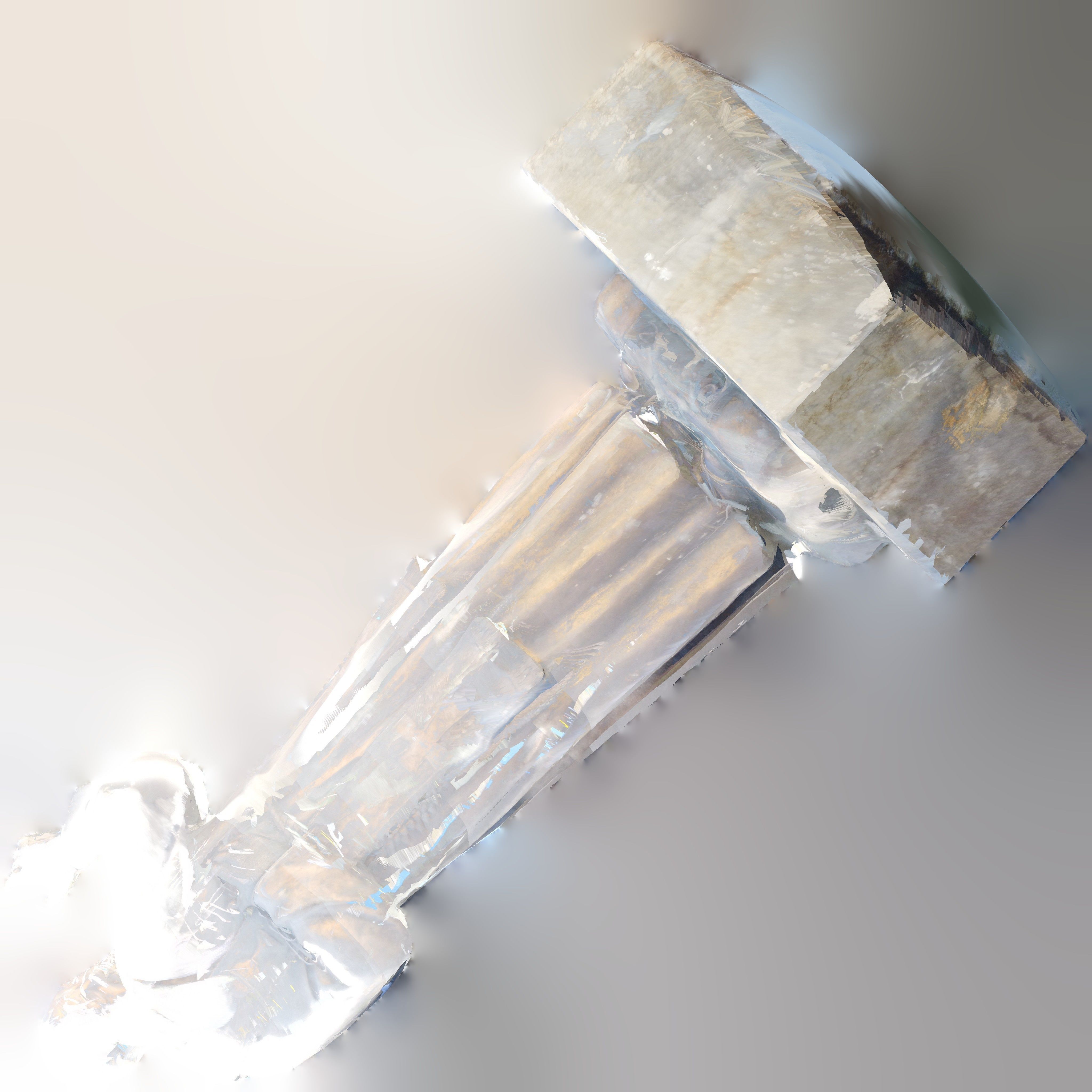 Escultura 3D Padre Pio Ubicado en Chile Region del Maule 3D print model_4