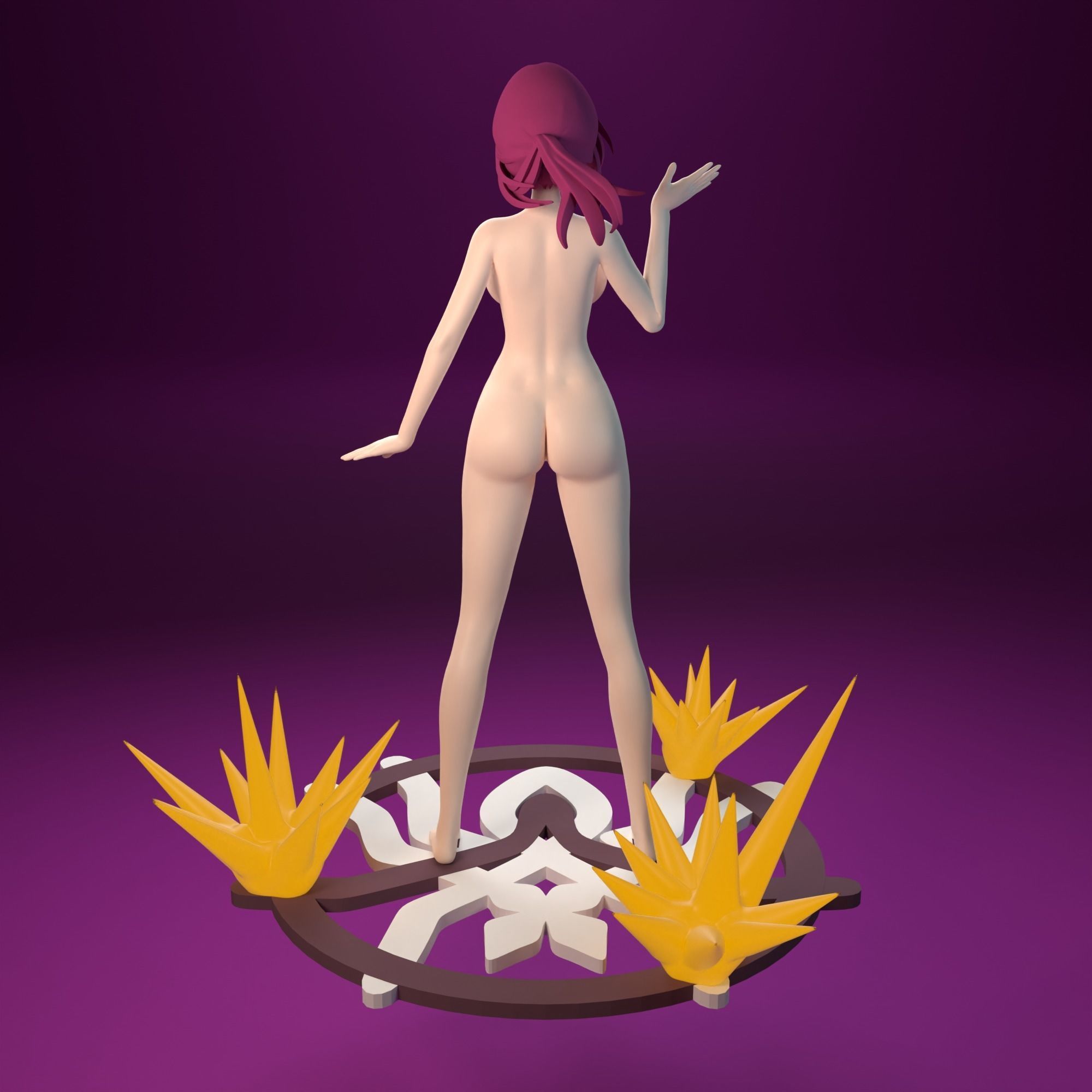 NSFW Kafka from Honaki Star Rail 2 versions 3D print model_8