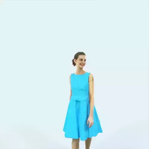 Aspiration 088K walking Event Elegant Woman