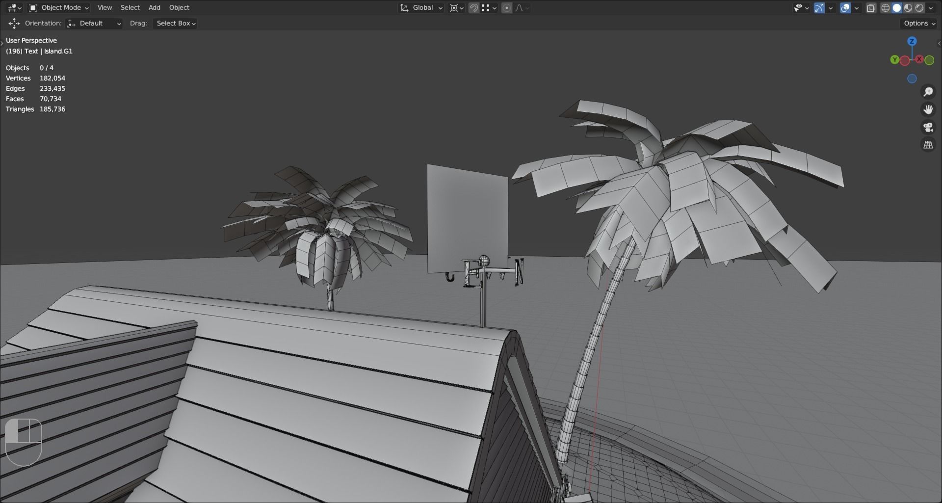 Kame House 3D model_23