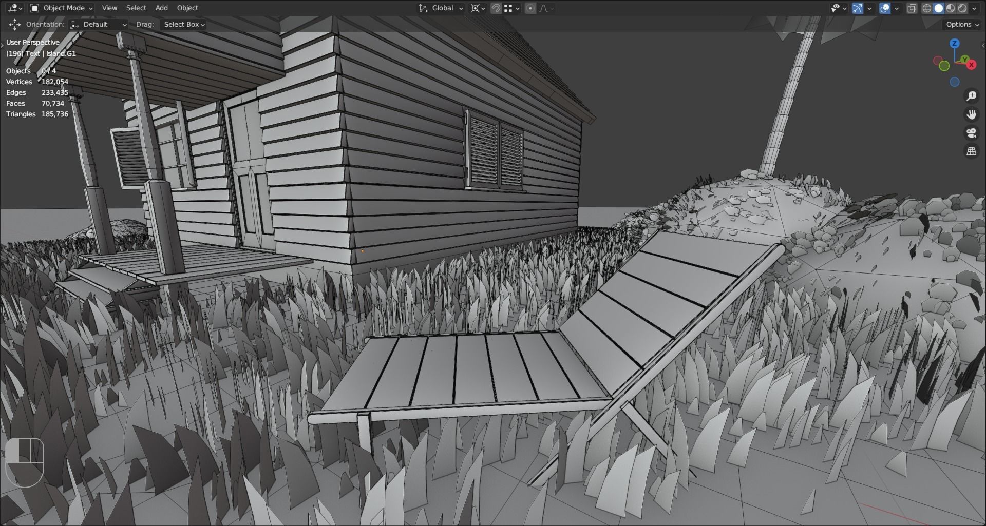 Kame House 3D model_21