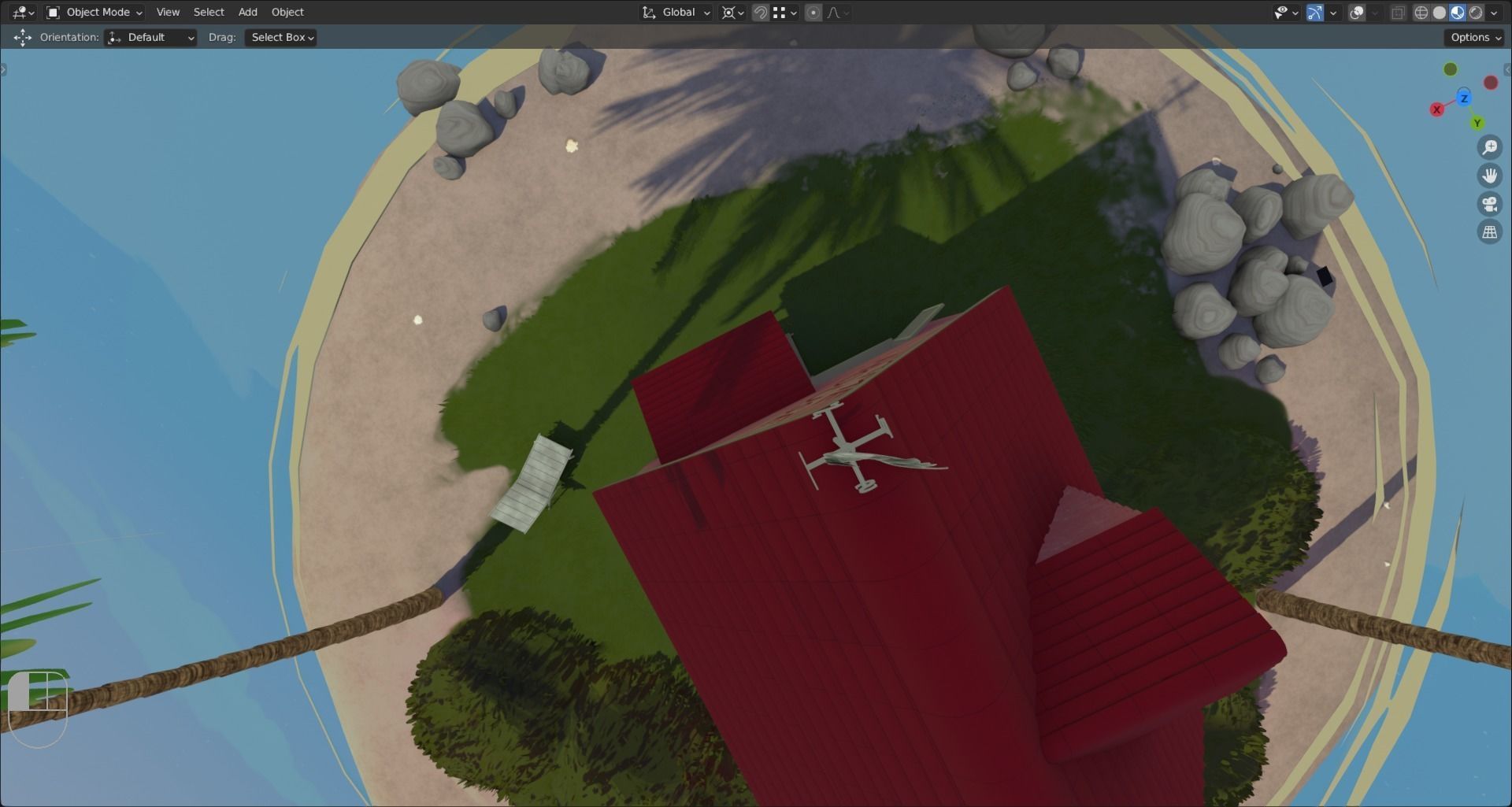 Kame House 3D model_12