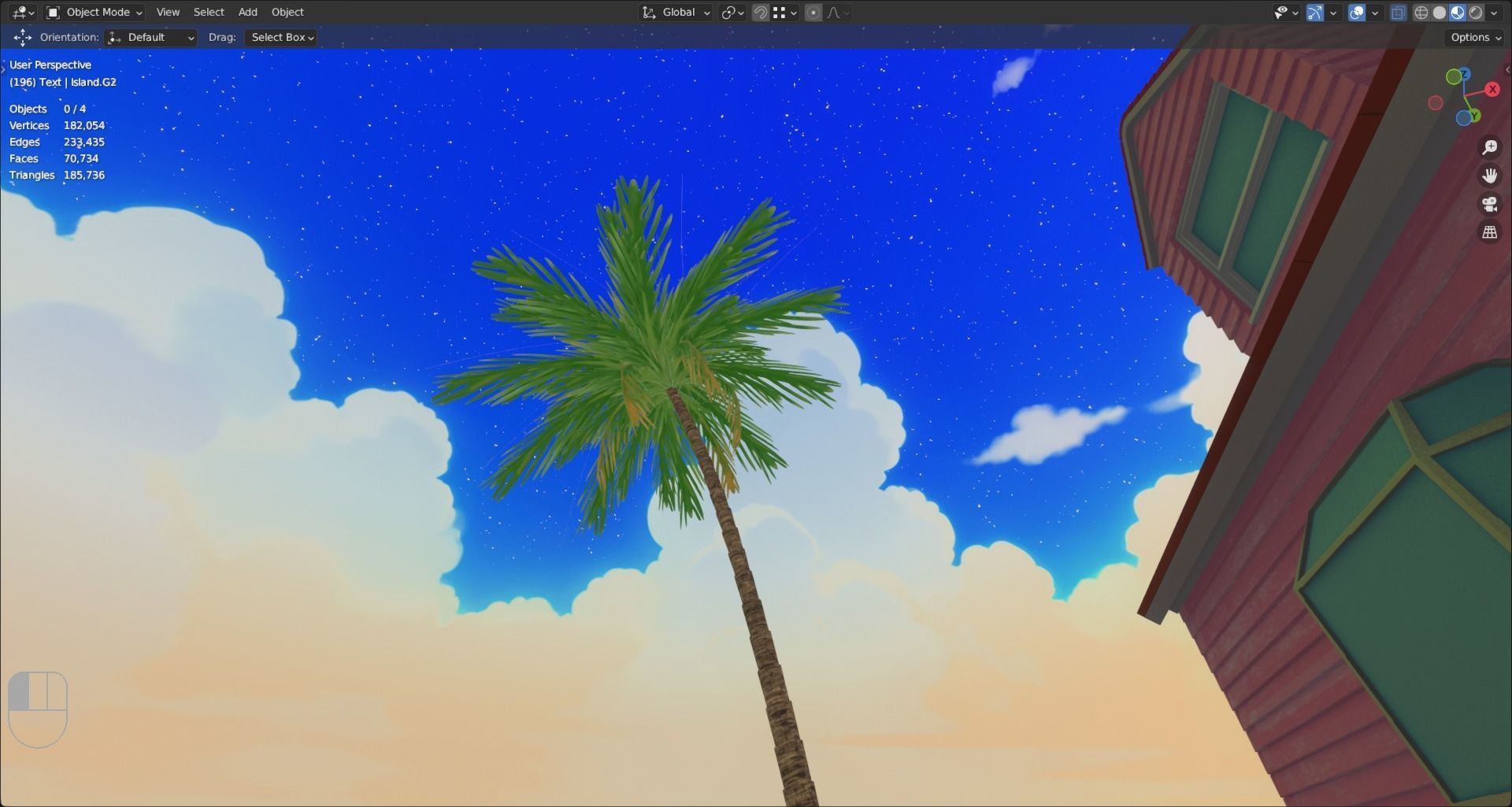 Kame House 3D model_8