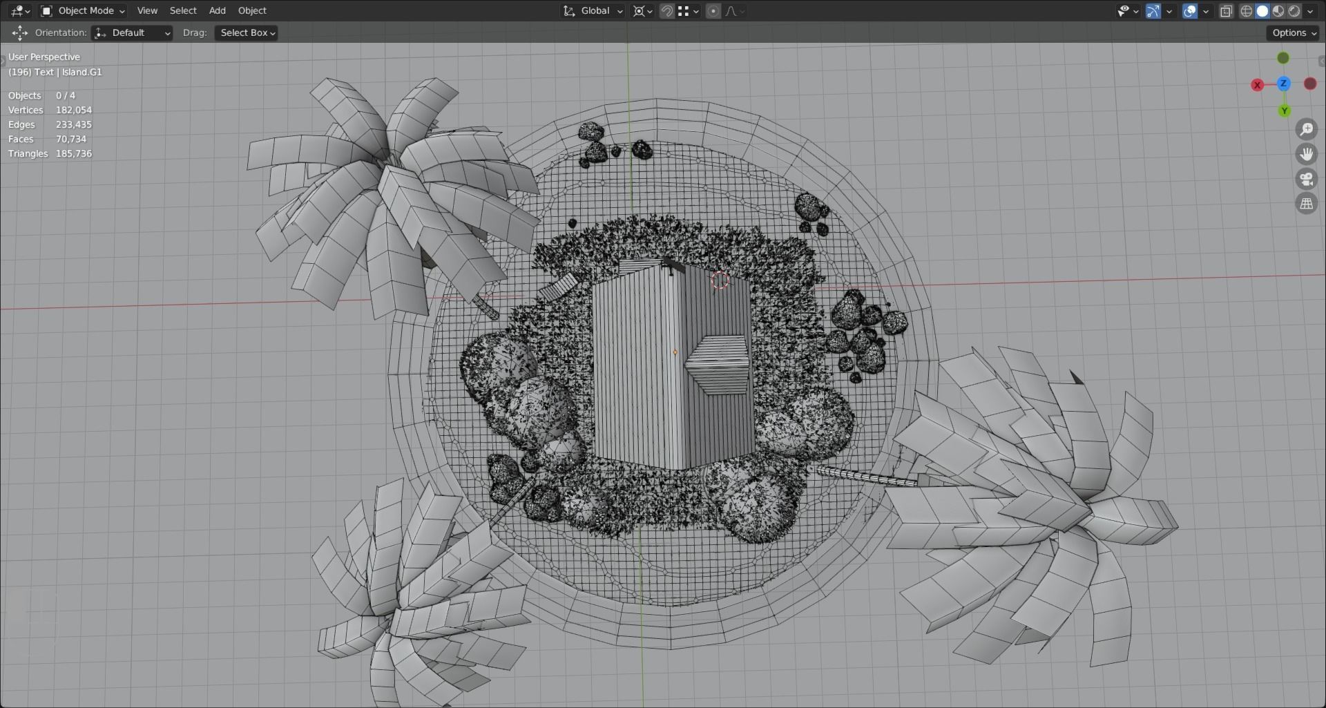 Kame House 3D model_24