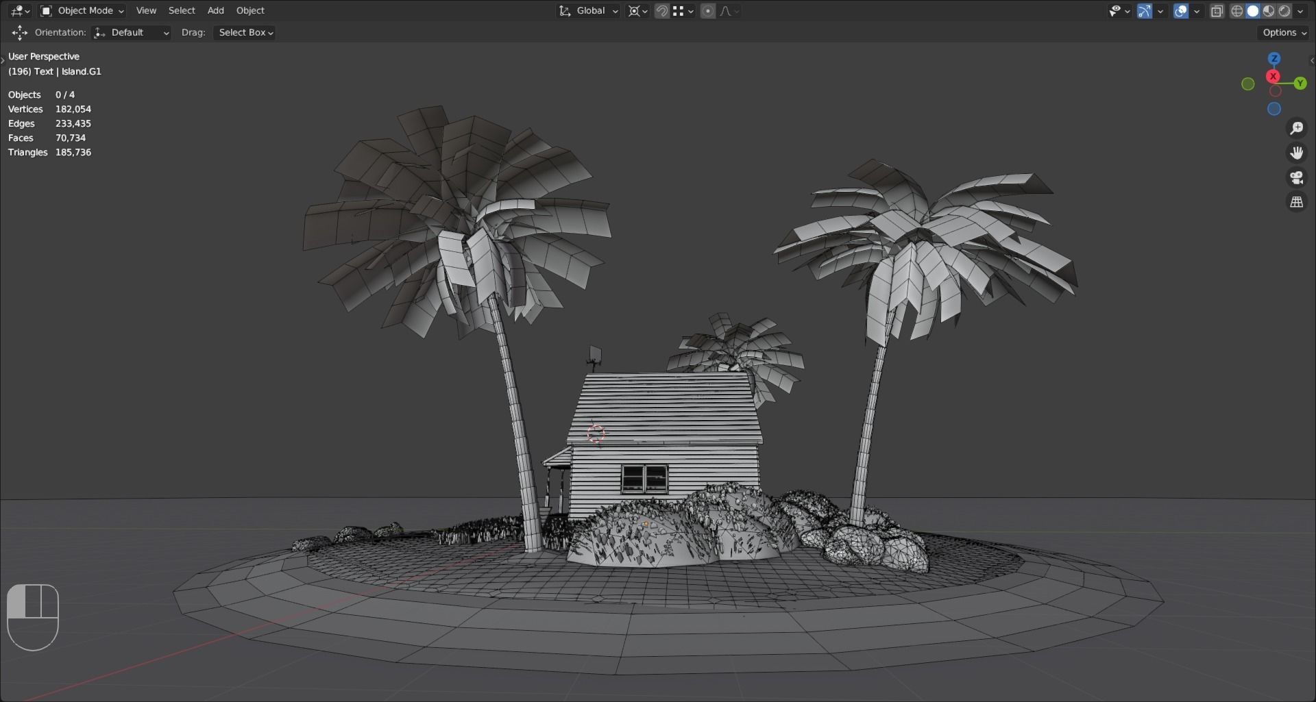 Kame House 3D model_18