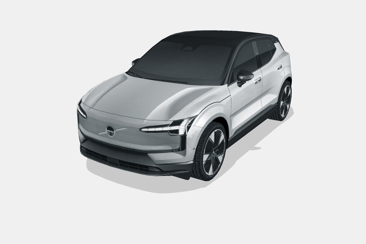 Volvo EX30 2025 Low-poly 3D model_5