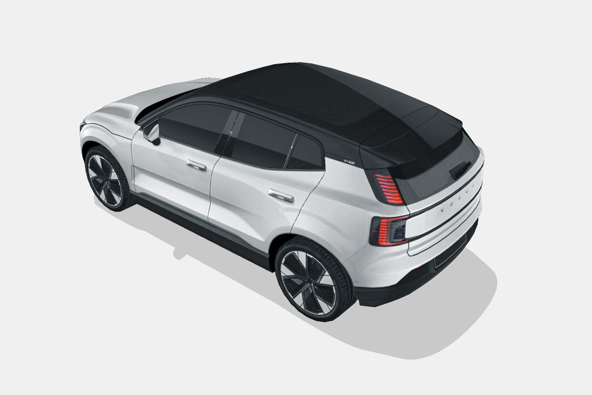 Volvo EX30 2025 Low-poly 3D model_7