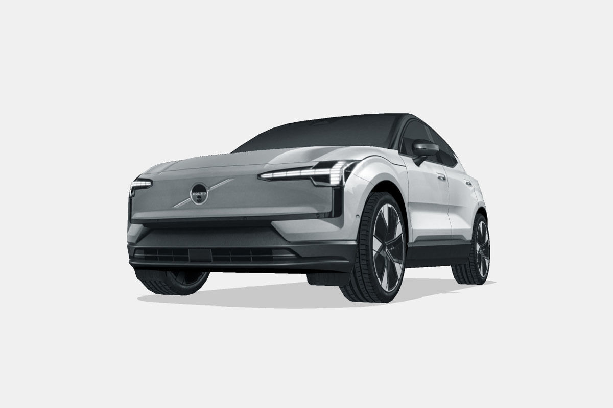Volvo EX30 2025 Low-poly 3D model_4