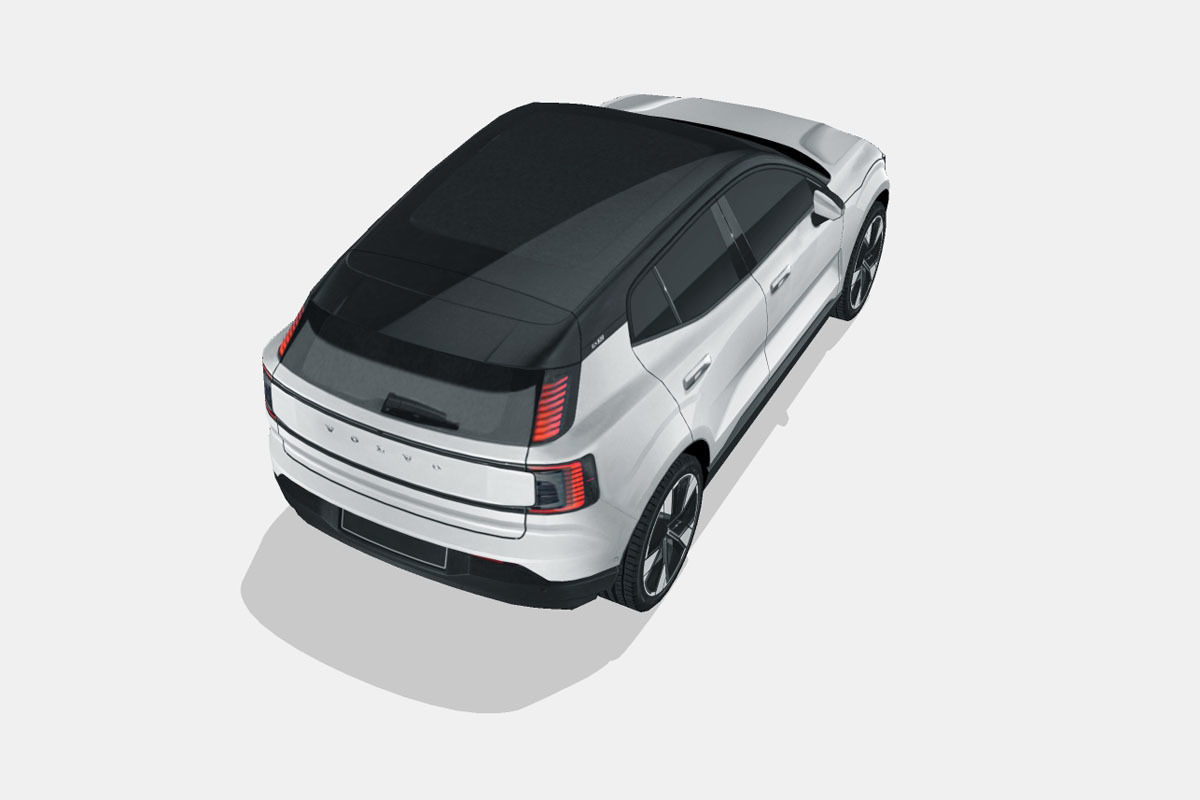 Volvo EX30 2025 Low-poly 3D model_10