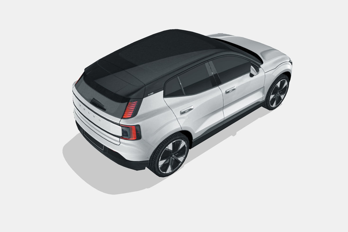 Volvo EX30 2025 Low-poly 3D model_12