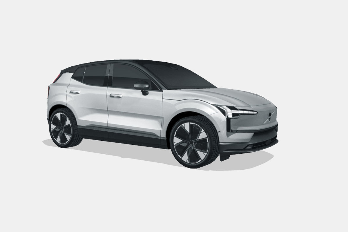 Volvo EX30 2025 Low-poly 3D model_15