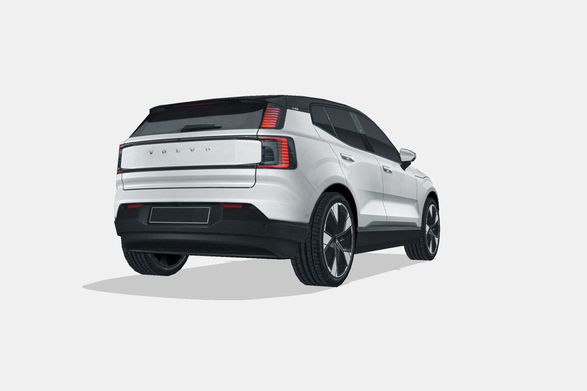 Volvo EX30 2025 Low-poly 3D model_11