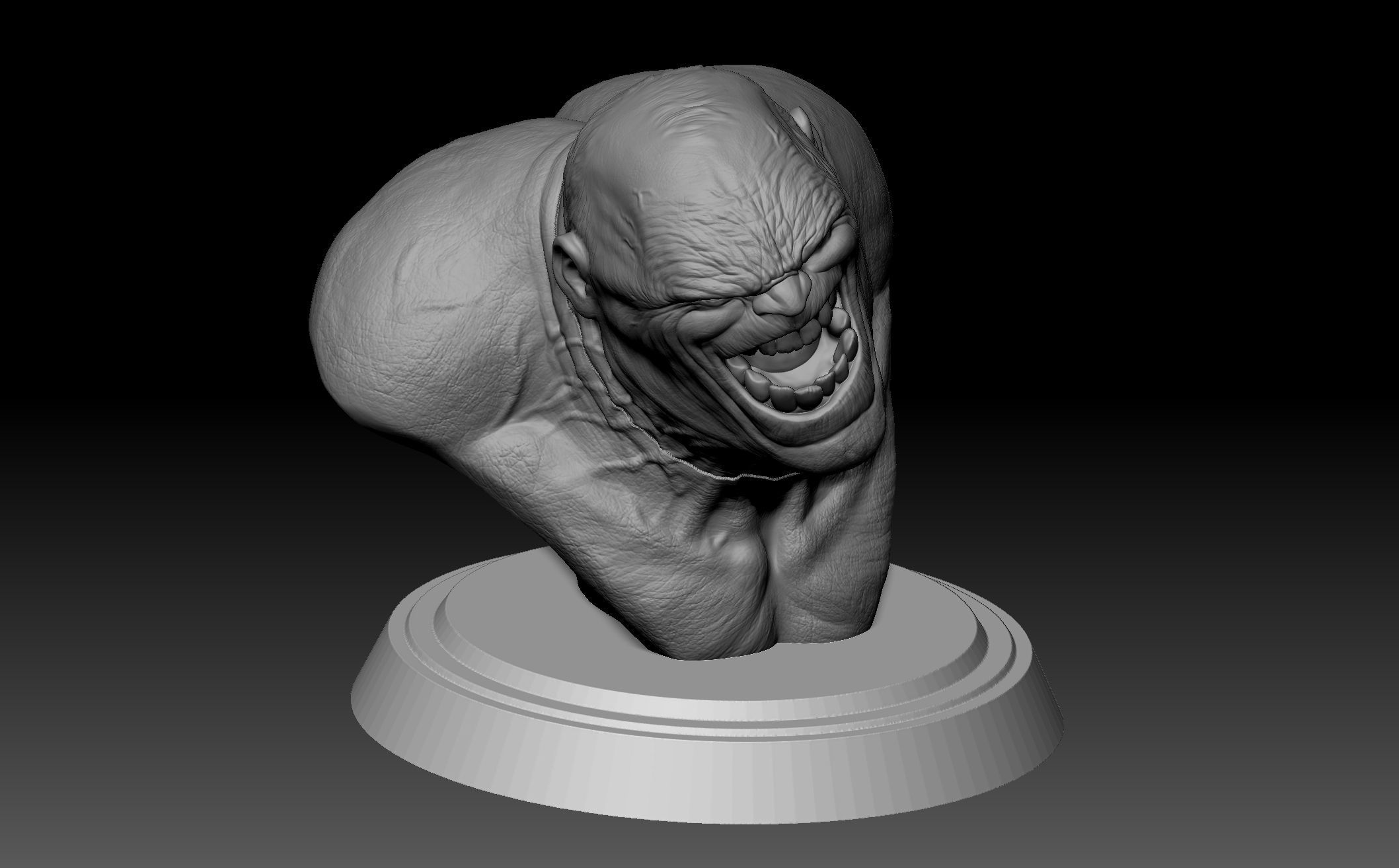 Hulk Bust - from comic Old Man Logan 3D print model_3