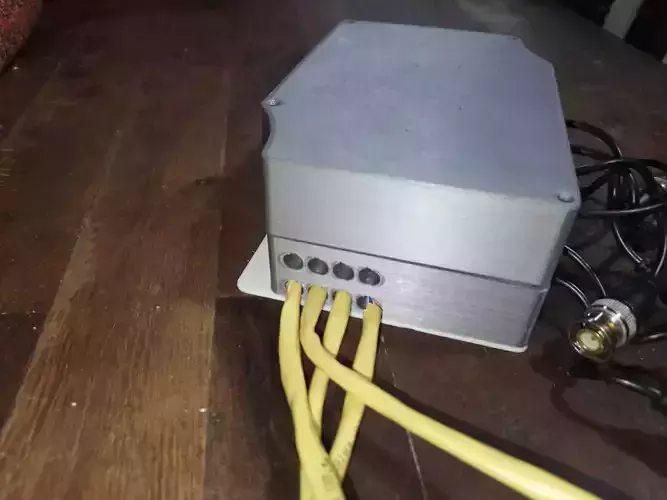 CCTV CONNECTION BOX DVR 8C 3D print model