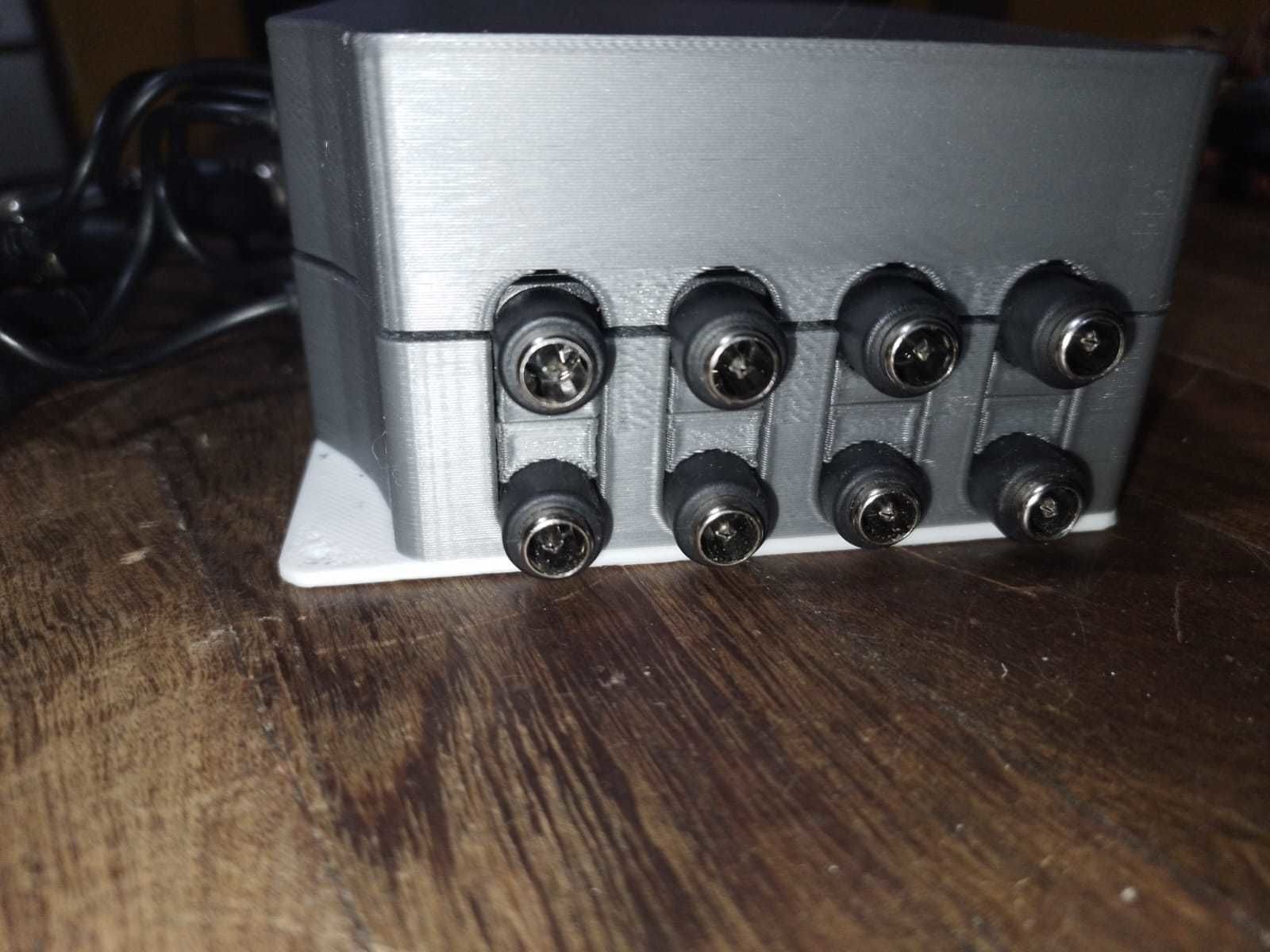 CCTV CONNECTION BOX DVR 8C 3D print model_3