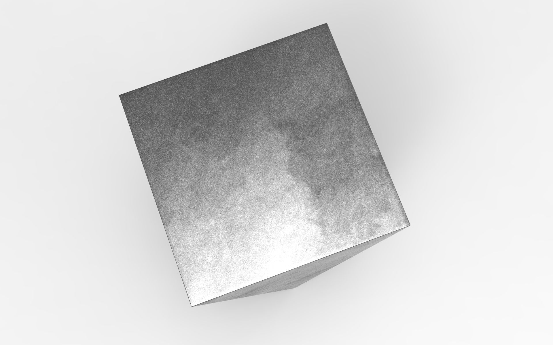 Cubbi Stool Low-poly 3D model_2