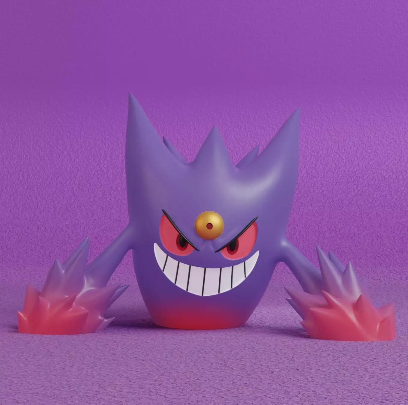 Pokemon - Mega Gengar 3D print model